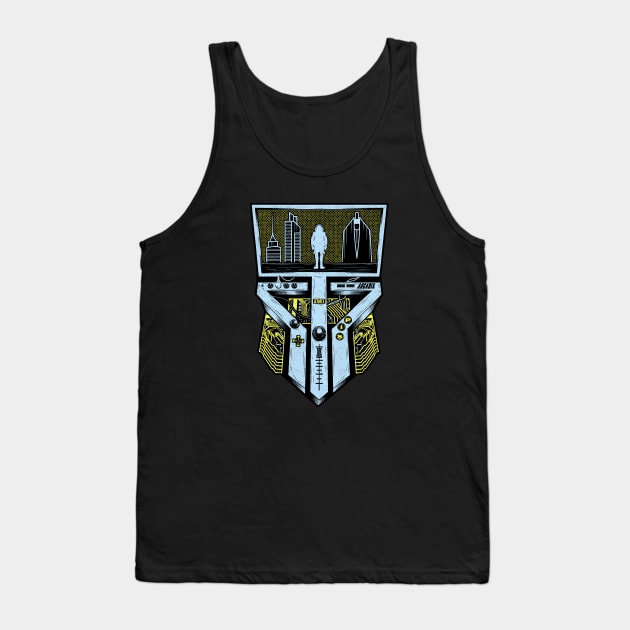 Smash Into Piece Tank Top by umarerikstore